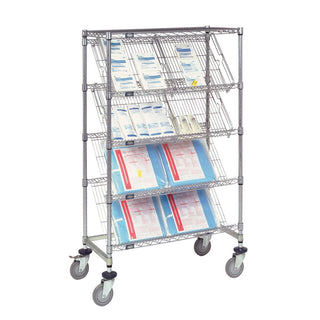 Nexel Suture Carts Suture Cart Shelf, Chrome, 36"W x 18"D - 932192