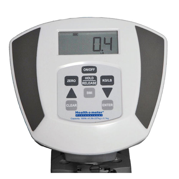 Health o meter Heavy-Duty Column Scales Heavy-Duty Column Scale, Waist High, LBS./KG - 933035