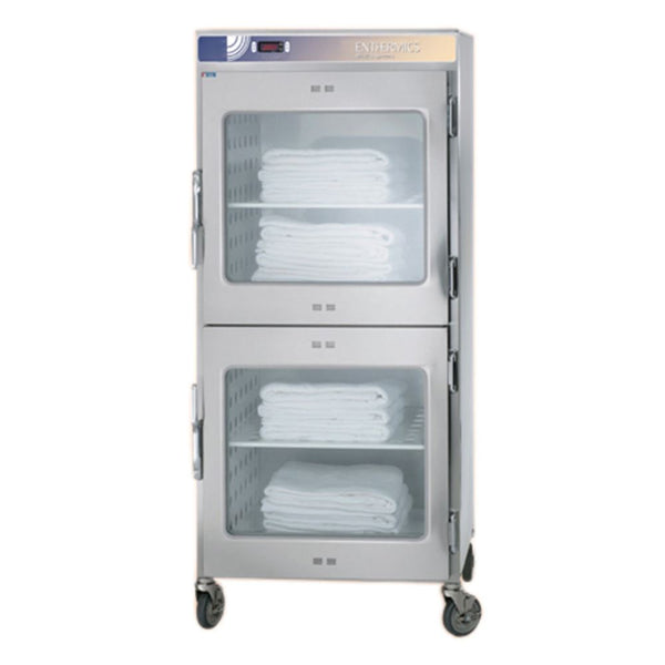 Enthermics Blanket Warming Cabinets Blanket Warming Cabinets, Double Slimline w/Windows - 931009