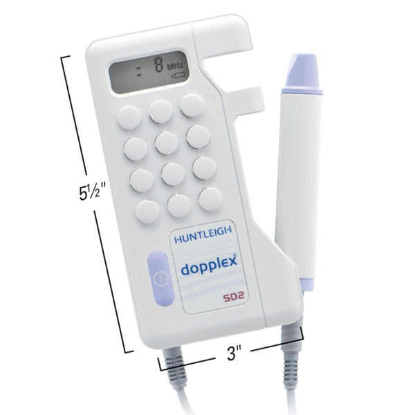 Huntleigh Dopplex SD2 Dopplex w/2 MHz Probe - 933305/NA/2MH