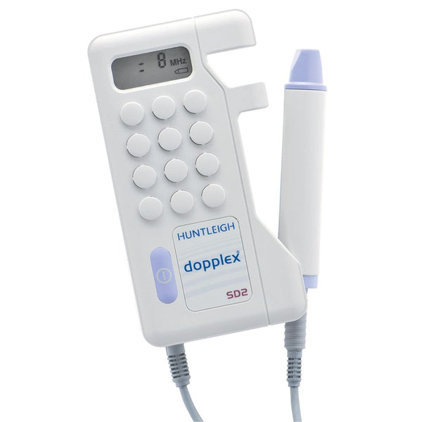 Huntleigh Dopplex SD2 Huntleigh Super Dopplex II with 8 MHz widebeam probe - 933306