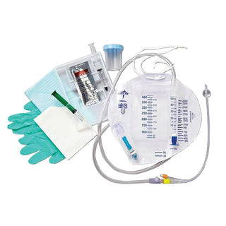 Alimed Urine Meter Trays 100% Silicone Foley Catheter Tray, 16Fr 5cc - 933366