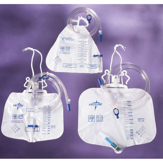 Alimed Drain Bags Drain Bags, Anti-Reflux Valve, Slide-Tap Drainage Port, Sterile Fluid Pathway, 20/cs - 933521