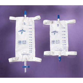 Alimed Leg Bags w/Straps Leg Bags, 550ml, Twist Valve Drainage Port, 48/cs - 933526