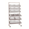 Logiquip Par Wall Systems Par Wall Panel, 18"Wx61"H, White - 926779