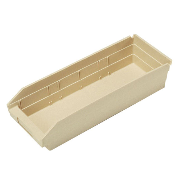 Quantum Economy Shelf Bins Economy Bin, 6-5/8"W x 4"H x 23-5/8"D, Green, 8/cs - 933612/GREEN/NA