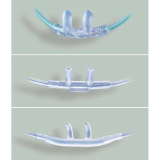 Alimed Oxygen Cannulas Standard Nasal Cannula, Adult, Flared Straight Tip, 7' Oxygen Tubing, 50/cs, - 934307
