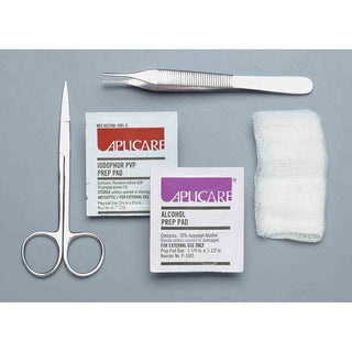 Alimed Suture Removal Trays Suture Removal Trays with Iris Scissors - 934553