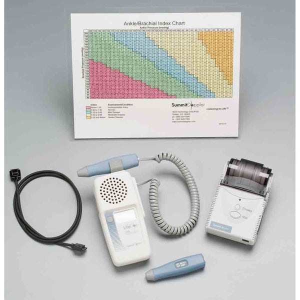 Alimed ABI Doppler System ABI Doppler Display w/Recharger, Audio Recorder, Printer and 8MHz Probe - 934661