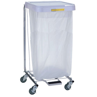 Medium-Duty Hampers with Foot Pedal Medium Duty Double Hampers with Foot Pedal, 39"W x 35"H x 17"D - 934953