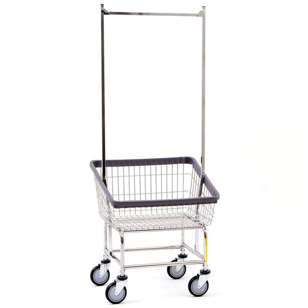Front Loading Laundry Cart Front Loading Laundry Cart with Single Pole, 49 lbs. - 935052