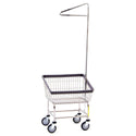 Front Loading Laundry Cart Front Loading Laundry Cart with Double Pole, 49 lbs, - 935051