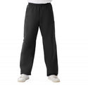 Medline ComfortEase Unisex Elastic Waist Cargo Scrub Pants with 3 Pockets - ComfortEase Unisex Elastic Waist Cargo Scrub Pants with 3 Pockets, Size L Regular Inseam, Black - 9351DKWLM