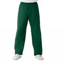 Medline ComfortEase Unisex Elastic Waist Cargo Scrub Pants with 3 Pockets - ComfortEase Unisex Elastic Waist Cargo Scrub Pants with 3 Pockets, Size L Regular Inseam, Evergreen - 9351JEGLM