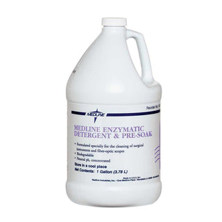 Medline Enzymatic Detergent and Presoak Dual-enzymatic Detergent and Presoak, 1-Gal. Bottle, 4/cs - 936032