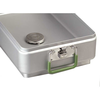 SteriSet Sterilization Containers Half Size, Flat Bottom, 12"x10-3/4"x5-1/4" - 936045
