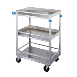AliMed Stainless Steel Utility Cart w/Guard Rails Stainless Steel Utility Cart w/Guard Rails - 936408