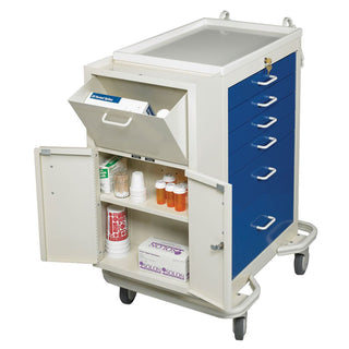 AliMed Cart Accessory, Side Cabinet Key Lock w/Waste Container Side Cabinet Key Lock w/ Waste Container - 936433