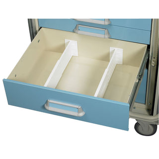 AliMed Cart Accessory, Spring-Tension Drawer Divider Spring Tension Drawer, 2 Divider Set - 936436