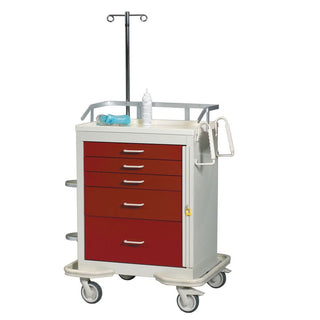 AliMed Standard Series Emergency Cart Accessory Packages Standard Series Emergency Cart Elite Accessory Package - 938490
