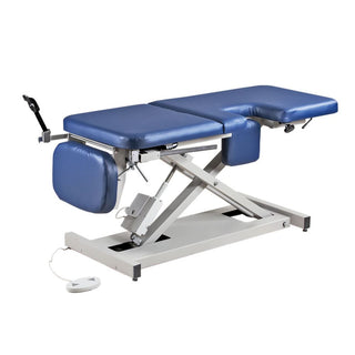 Clinton Power Imaging Table with Stirrups 2-Hook IV Pole and Mounting Bracket - 936693