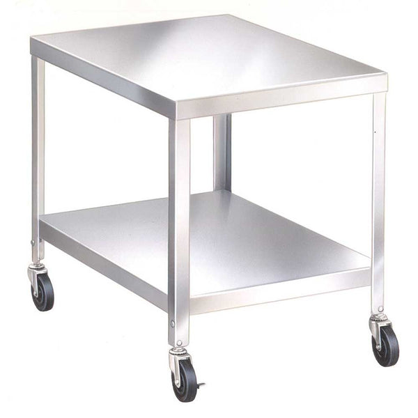 Lakeside Mobile Machine Stands, Heavy Duty Stainless Steel Machine Stand, 2 Shelves, 33-1/4"W x 29-3/16"H x 25-1/4"D - 936710