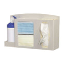Bowman Respiratory Hygiene Flu Station Optional Kiosk Floor Stand, Quartz - 936746