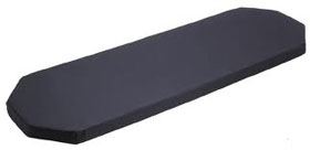 Alimed Basic Stretcher Pads, Tapered 2 Ends Basic Stretcher Pad, 24"x72", Tapered 2 Ends - 936765