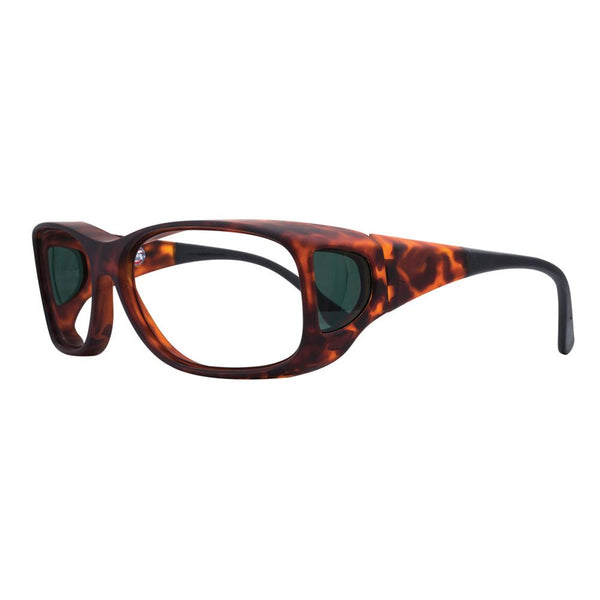 Barrier Technologies Fitover Radiation Eyewear Large Fitover, Plano, Tortoise - 936845/TORT/NA