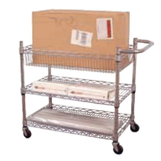 Luxor Wire Transport Carts Wire Transport Cart, 30"W x 18"D x 30"H - 936965