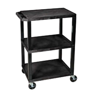 Luxor Tuffy Utility Cart, 3-Shelf Utility Cart, 3-Shelf - 936968