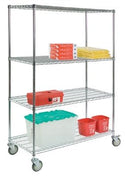 Wire Carts Square Post Wire Cart, 24"x36" - 937012
