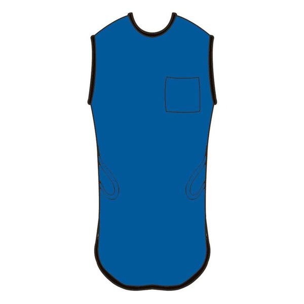 AliMed Grab 'n Go Quick Drop Basic Aprons Quick Drop Basic Apron, Ultralight Lead-free, Navy, Small - 937154