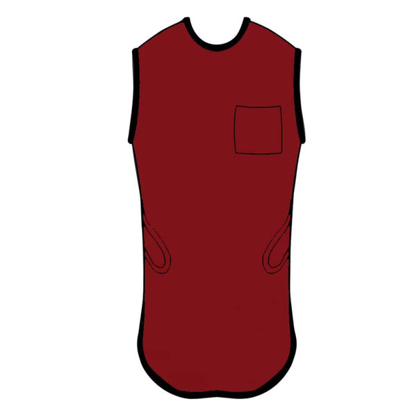 AliMed Grab 'n Go Quick Drop Basic Aprons Quick Drop Basic Apron, Std. Lead, Navy, Small - 937142