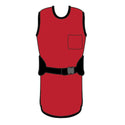 AliMed Grab 'n Go Back Aid Aprons Back Aid Apron, Lightweight. Lead, Red, Medium - 937179