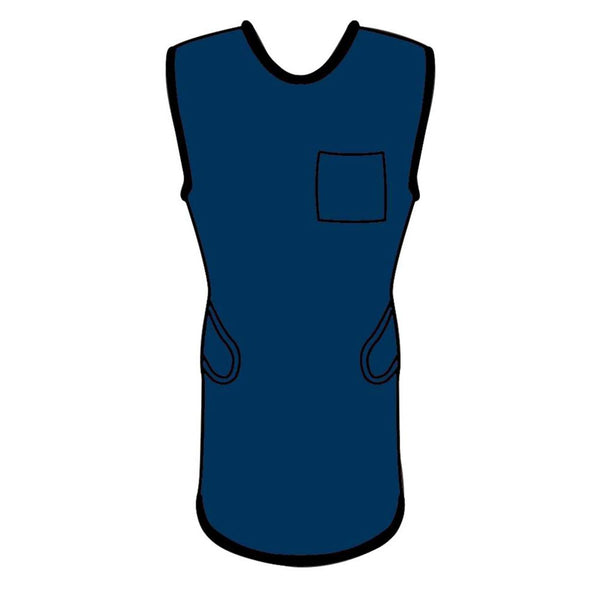 AliMed Grab 'n Go Weight Reliever Aprons Weight Reliever Apron, Lead-free, Navy, Small - 937198