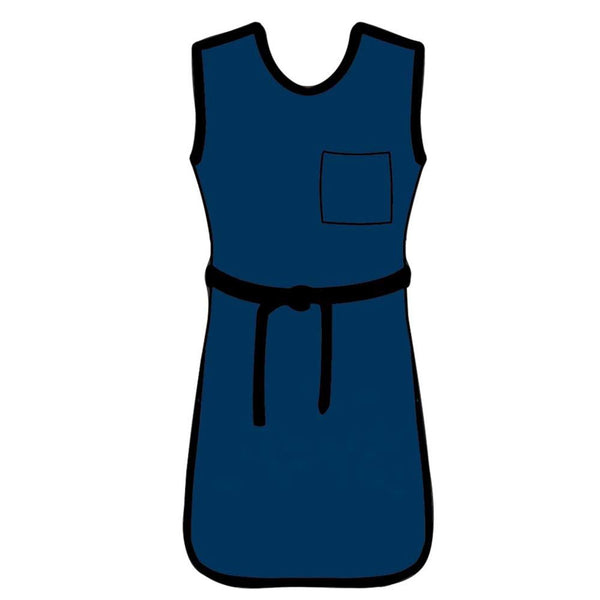 AliMed Grab 'n Go Tie Aprons Tie Apron, Lead-free, Burgundy, X-Large - 937217