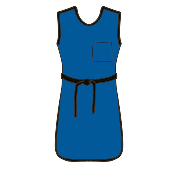 AliMed Grab 'n Go Tie Aprons Tie Apron, Lightweight Lead, Navy, Small - 937210