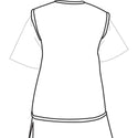 AliMed Grab 'n Go Vest and Kilt Aprons, Men's Vest and Kilt, Lead-free, Red, Men's Medium - 937255