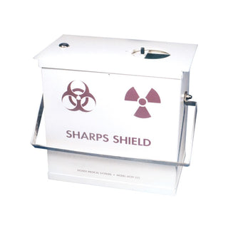 Alimed Sharps Container Beta/Gamma Monoject Shields Sharps Container Beta/Gamma Monoject Shields - 937641