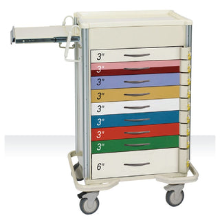 AliMed Select Series Pediatric Emergency Cart Select Pediatric ER Cart - 937840