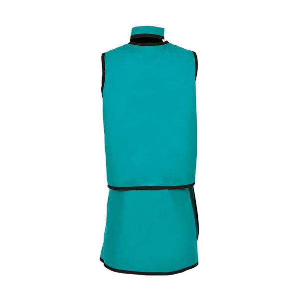 UltraFlex Support Lead-Free Vest and Skirt Apron Lead-Free Vest and Skirt Apron, Male, Black, Small - 938115/BLK/SM