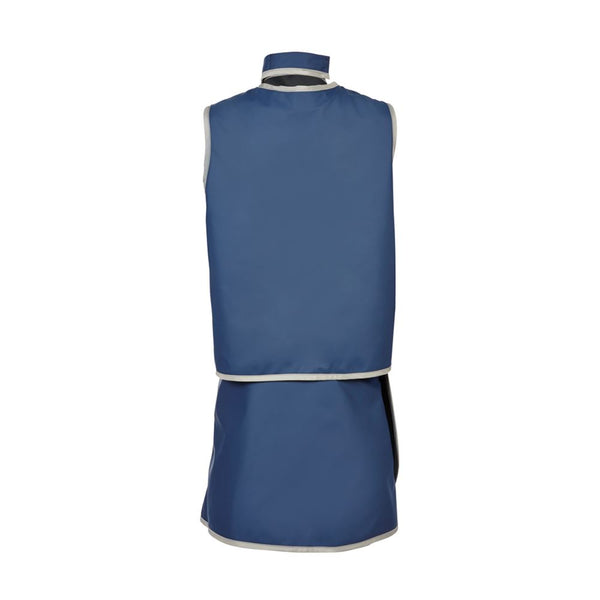 UltraFlex Support Lead-Free Vest and Skirt Apron Lead-Free Vest and Skirt Apron, Female, Blue, Medium - 938199/BLU/MED