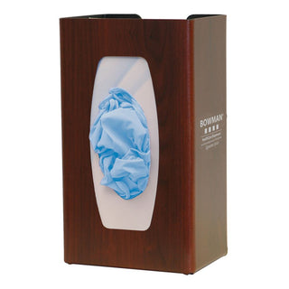 Bowman Signature Series Fauxwood Glove Dispensers Quadruple Glove Dispenser, Maple - 938174/NA/NA/MPL