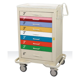 AliMed Standard Series Pediatric Emergency Cart Standard Pediatric Emergency Cart - 938341