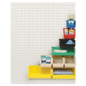 Quantum Solid Louvered Panels Solid Louvered Panel, 48"W x 19"H, Grey - 938353