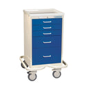 AliMed Mini Series 5-Drawer Tower, Electronic Lock Mini 5-Drawer Tower, Electronic Lock, Solid Beige - 938397/BEI/SO