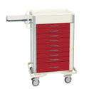 AliMed Select Series 9-Drawer Emergency Cart Select 9-Drawer ER Cart, Solid Dark Blue - 938427/DBL/SO