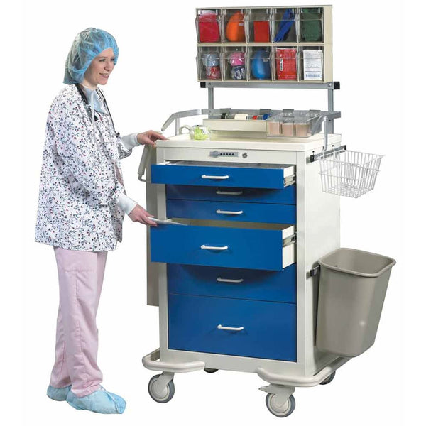 AliMed Standard Series Anesthesia Cart Accessory Packages Standard Series Anesthesia Cart Deluxe Accessory Package - 936561