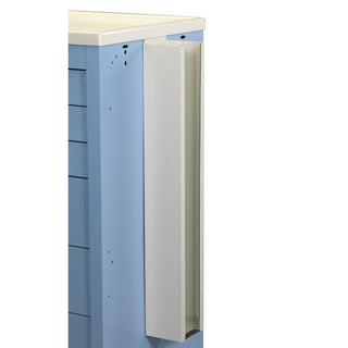 AliMed Cart Accessory, Catheter Holder Catheter Holder, 4"W x 19"H x 4"D, Clear Front, Select/Std. Series - 938475